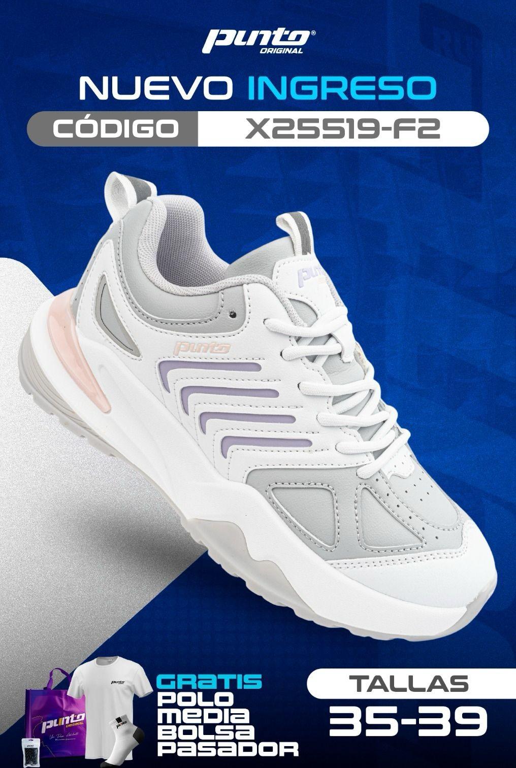 Nombre del producto Zapatillas Punto Original Dama Blanco Urbanas
